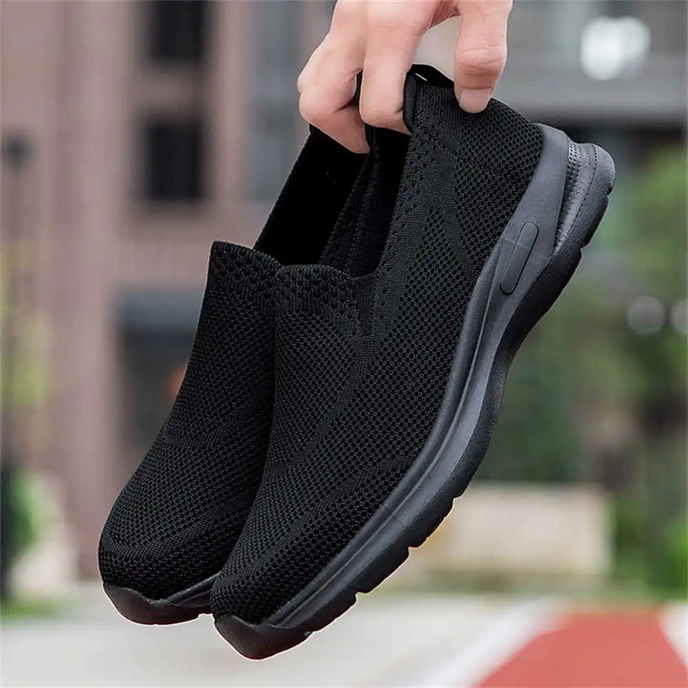 Mens Grooming Kit Uk - Tanpa renda jaring sepatu bot pria,
