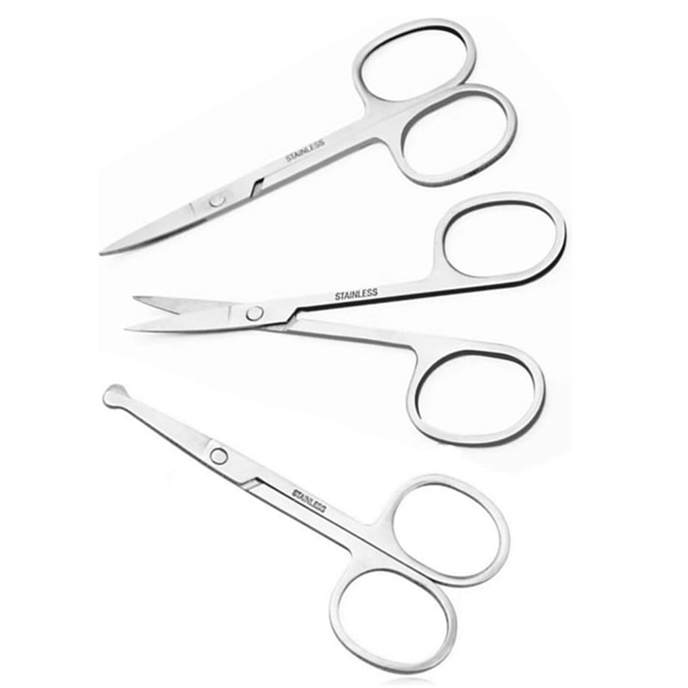 Men'S Grooming Eyebrow Trimming - Gunting Perawatan Rambut Wajah Serbaguna Untuk