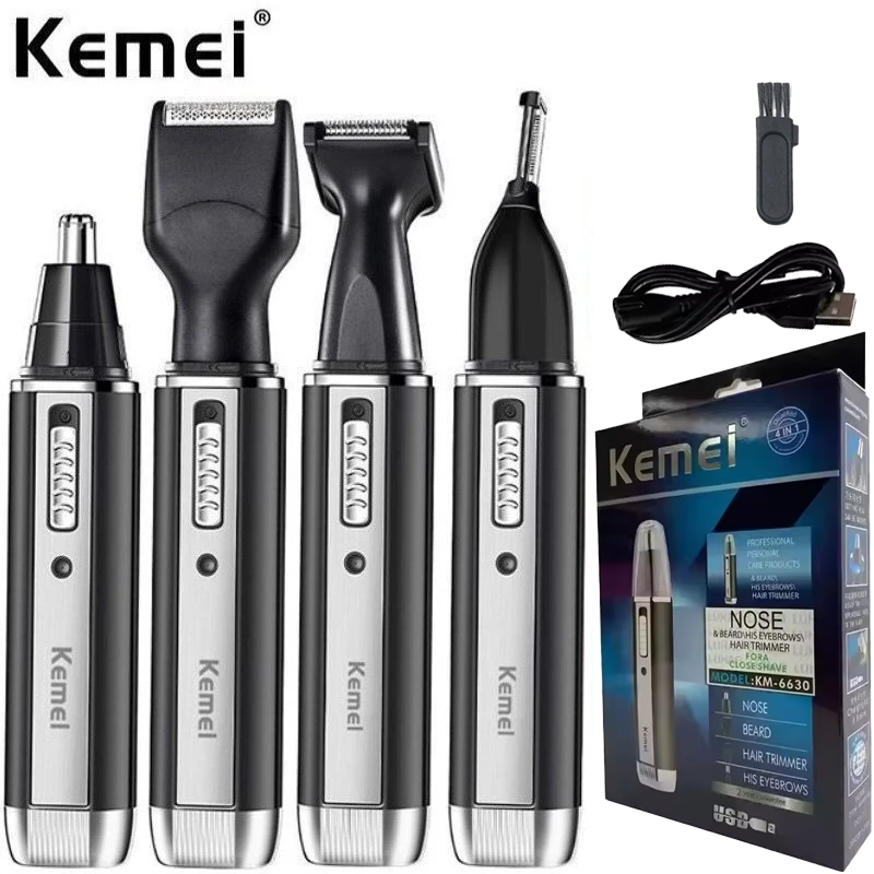 Men'S Grooming Nose Hair Trimmer - Kemei-6630 Pemangkas Bulu Hidung untuk Pembersih