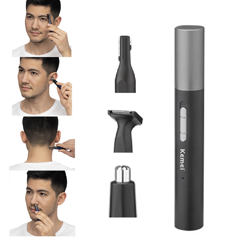 Men'S Grooming Nose Hair Trimmer - Kemei Pro Pemangkas Bulu Hidung Isi