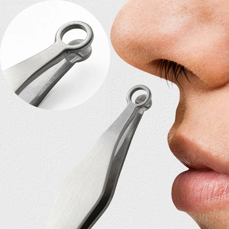 Men'S Grooming Eyebrow Trimming - Pinset Pemangkas Rambut Hidung Baja Tahan