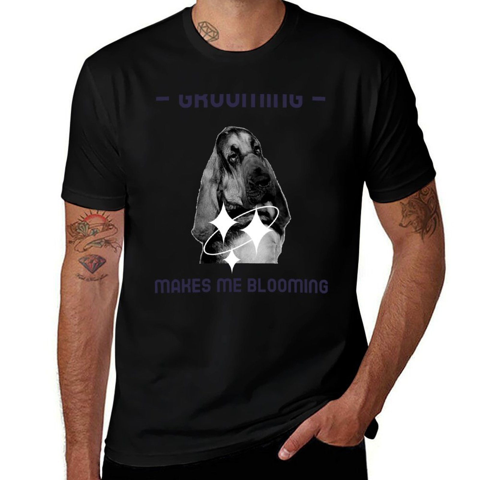 Men'S Grooming Utilities - Kaos T-Shirt Lucu dengan Gambar Anjing