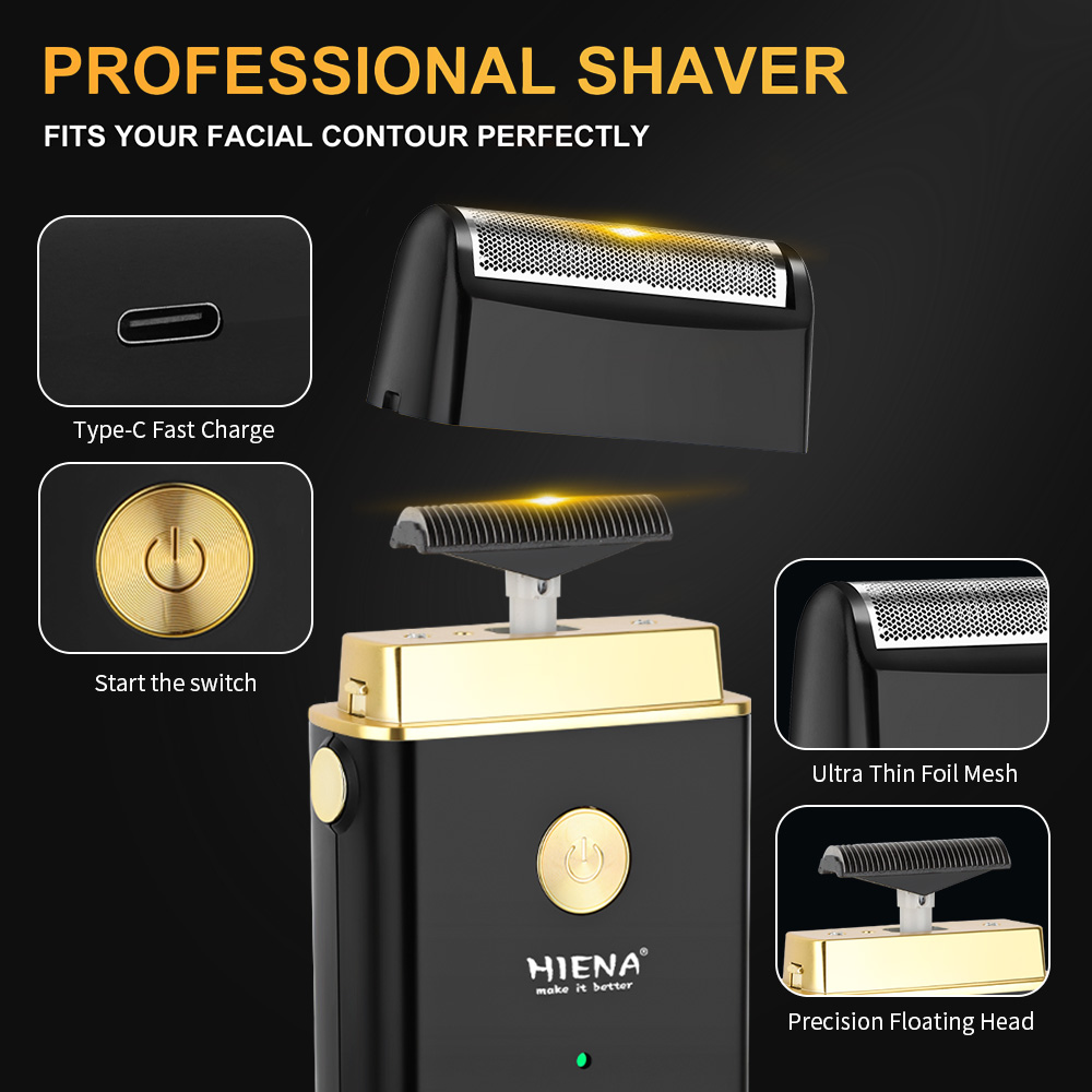 Set Pemangkas Rambut HIENA 4-i - Men'S Grooming Nose Hair Trimmer ulasan dan harga