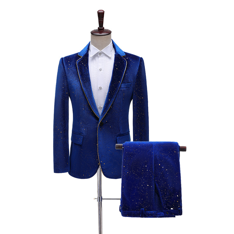 Setelan Jas Beludru Formal Pri - Men'S Grooming Studio ulasan dan harga