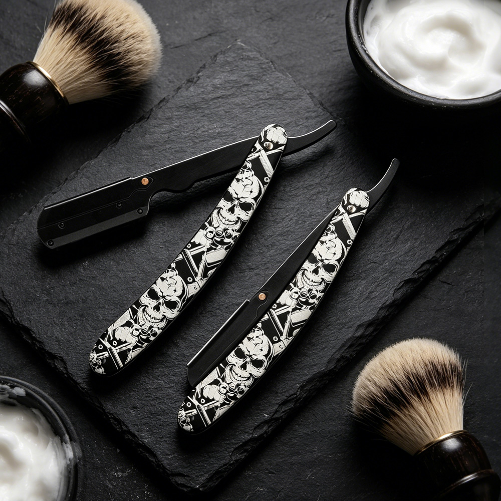Pisau Cukur Antik Bergagang Mo - Men'S Grooming Eyebrow Trimming ulasan dan harga