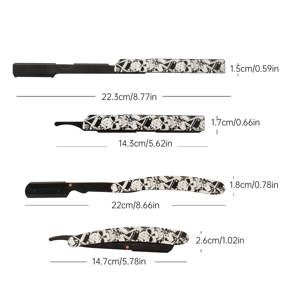 Pisau Cukur Antik Bergagang Mo - Men'S Grooming Eyebrow Trimming ulasan dan harga
