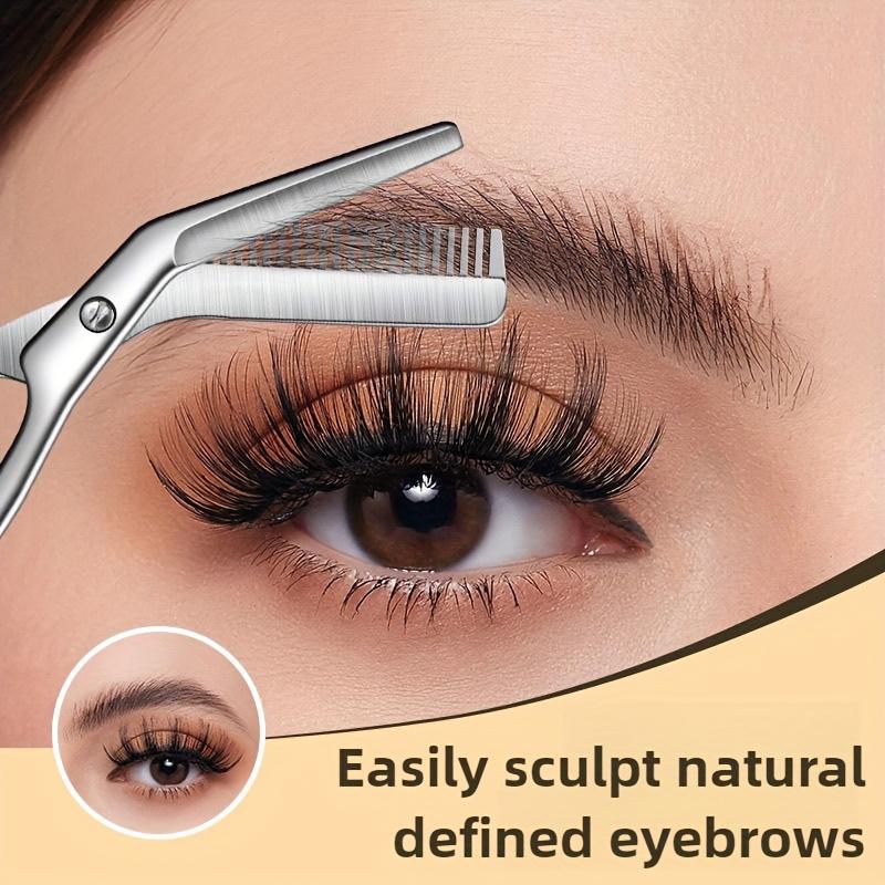 Gunting Alis Baja Tahan Karat  - Men'S Grooming Eyebrow Trimming ulasan dan harga