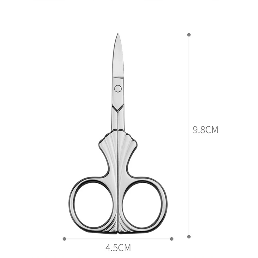 Gunting Alis Baja Tahan Karat  - Men'S Grooming Eyebrow Trimming ulasan dan harga