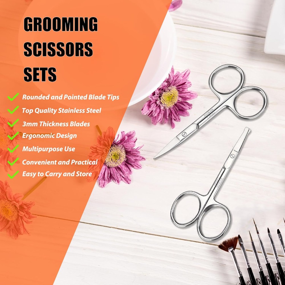 Set Gunting Perawatan Rambut W - Men'S Grooming Eyebrow Trimming ulasan dan harga