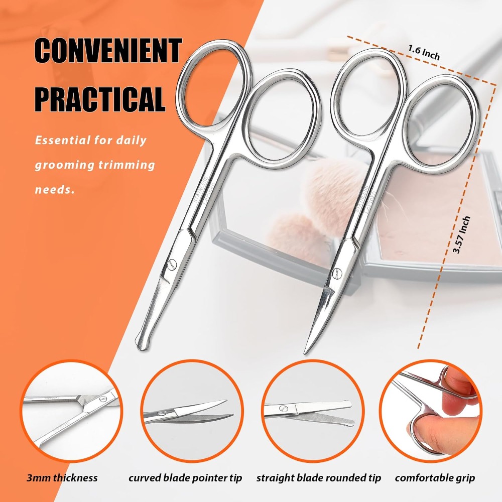 Set Gunting Perawatan Rambut W - Men'S Grooming Eyebrow Trimming ulasan dan harga