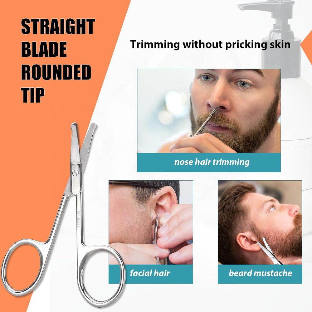 Set Gunting Perawatan Rambut W - Men'S Grooming Eyebrow Trimming ulasan dan harga