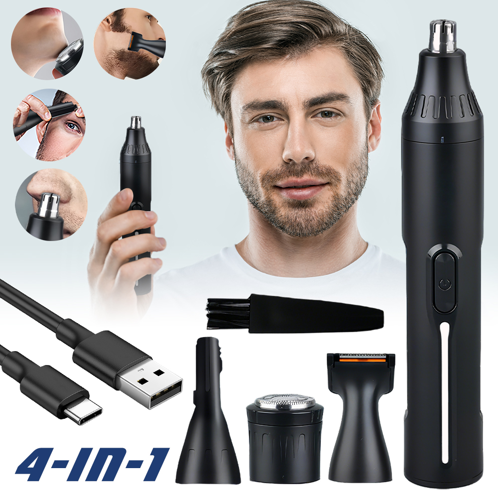 Kit Perawatan Wajah Pria 4 in  - Men'S Grooming Eyebrow Trimming ulasan dan harga